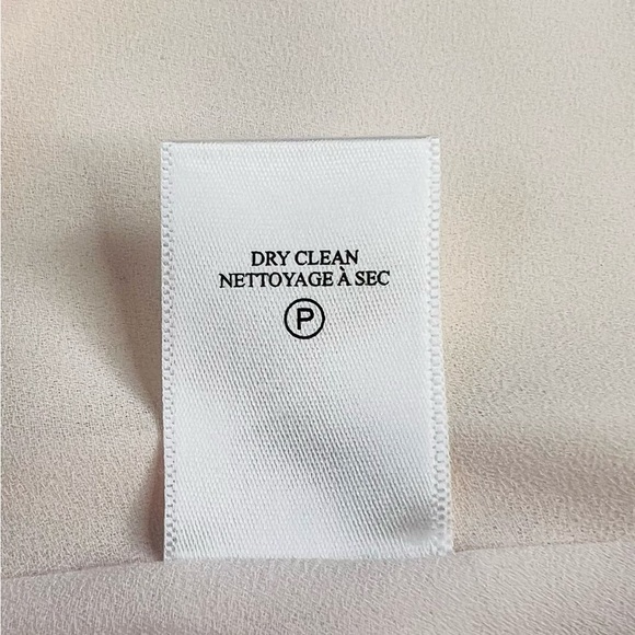 NWT A.L.C. Kiera Belted Long Sleeve Pale Pink Crepe Dress Size 6 - Picture 8 of 9